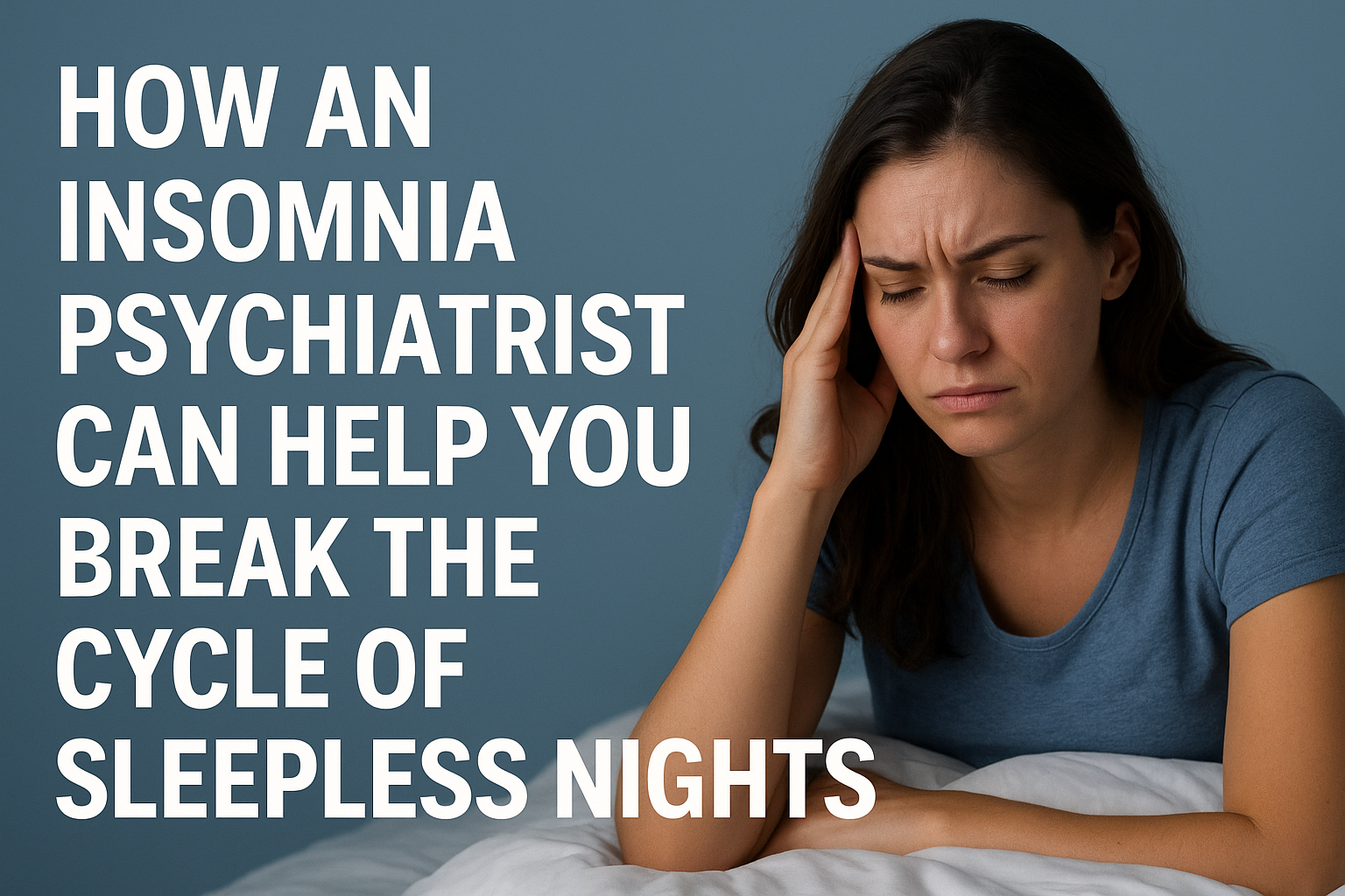 How an Insomnia Psychiatrist Can Help You Break the Cycle of Sleepless Nights