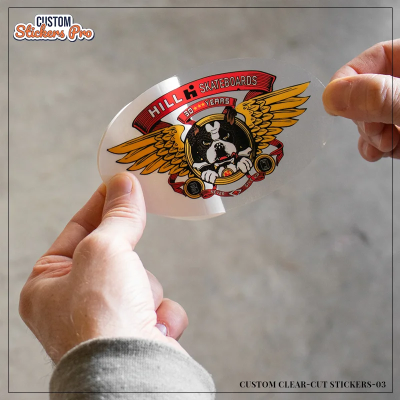 Custom Clear Cut Stickers: A Transparent Way to Elevate Your Brand