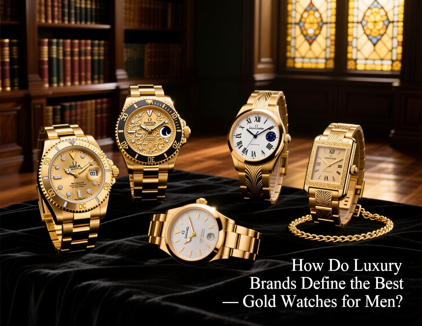 How Do Luxury Brands Define the Best Gold Watches for Men
