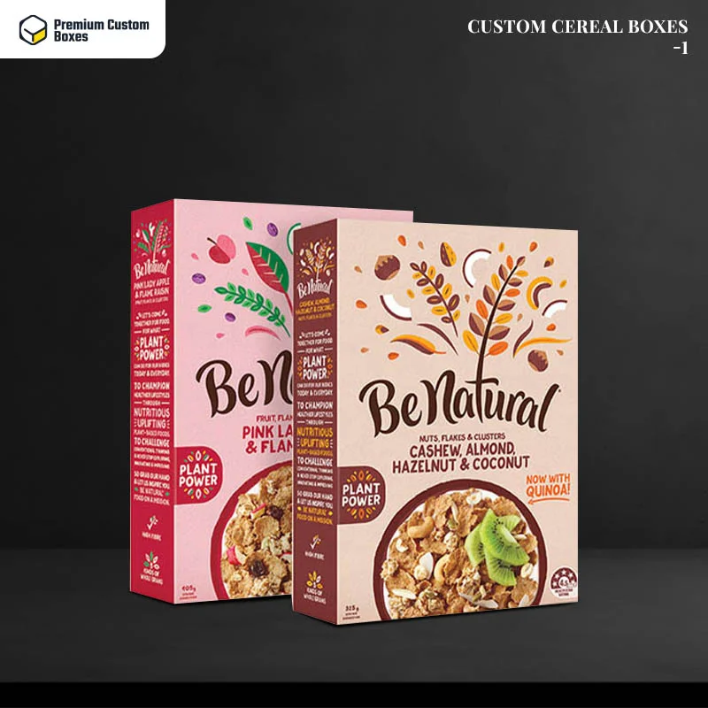 Innovative Custom Cereal Boxes for Every Brand Need