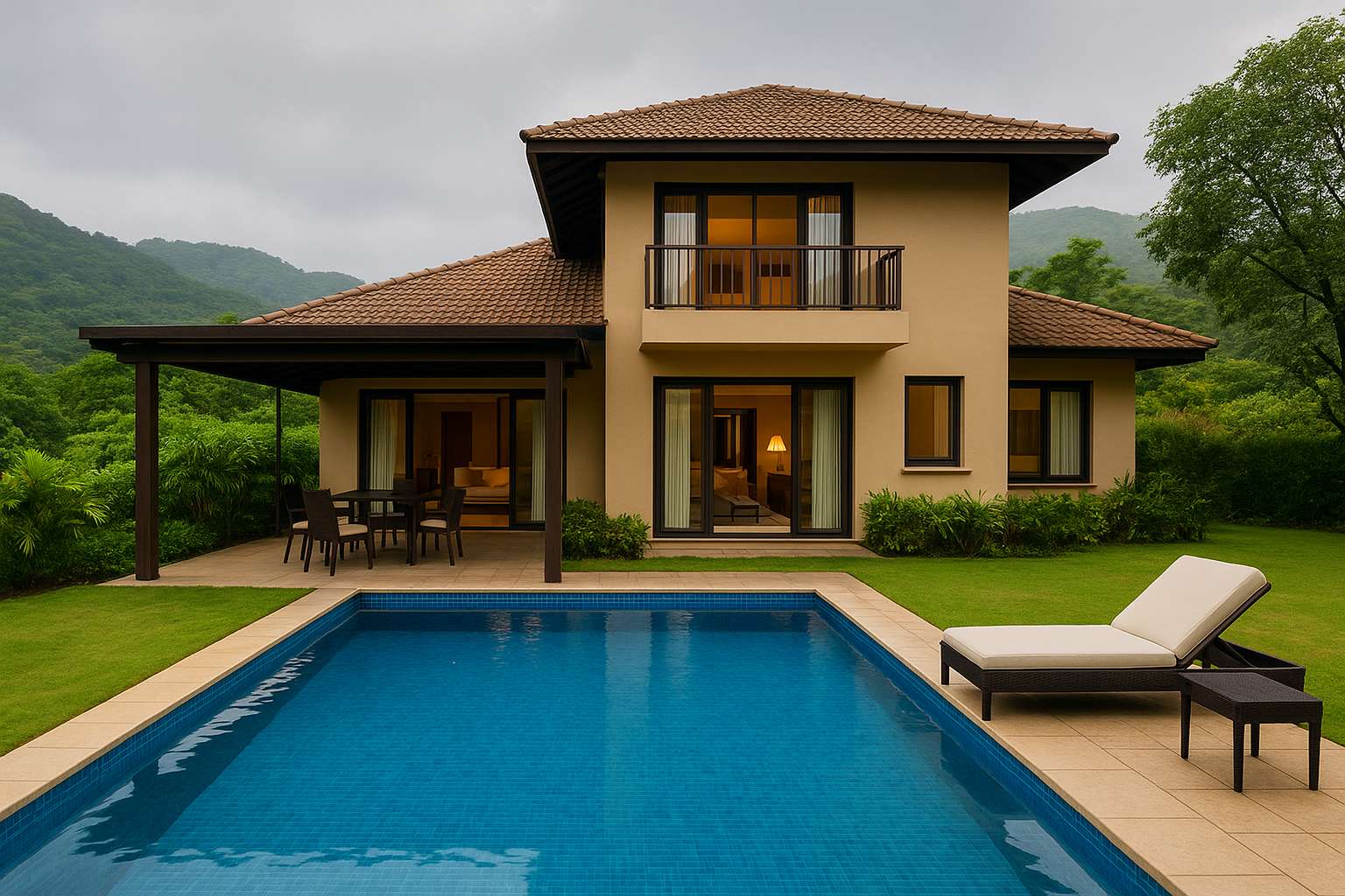 Experience Luxury at Its Best: Premium Villa with Turf at Taj Villas Lonavala