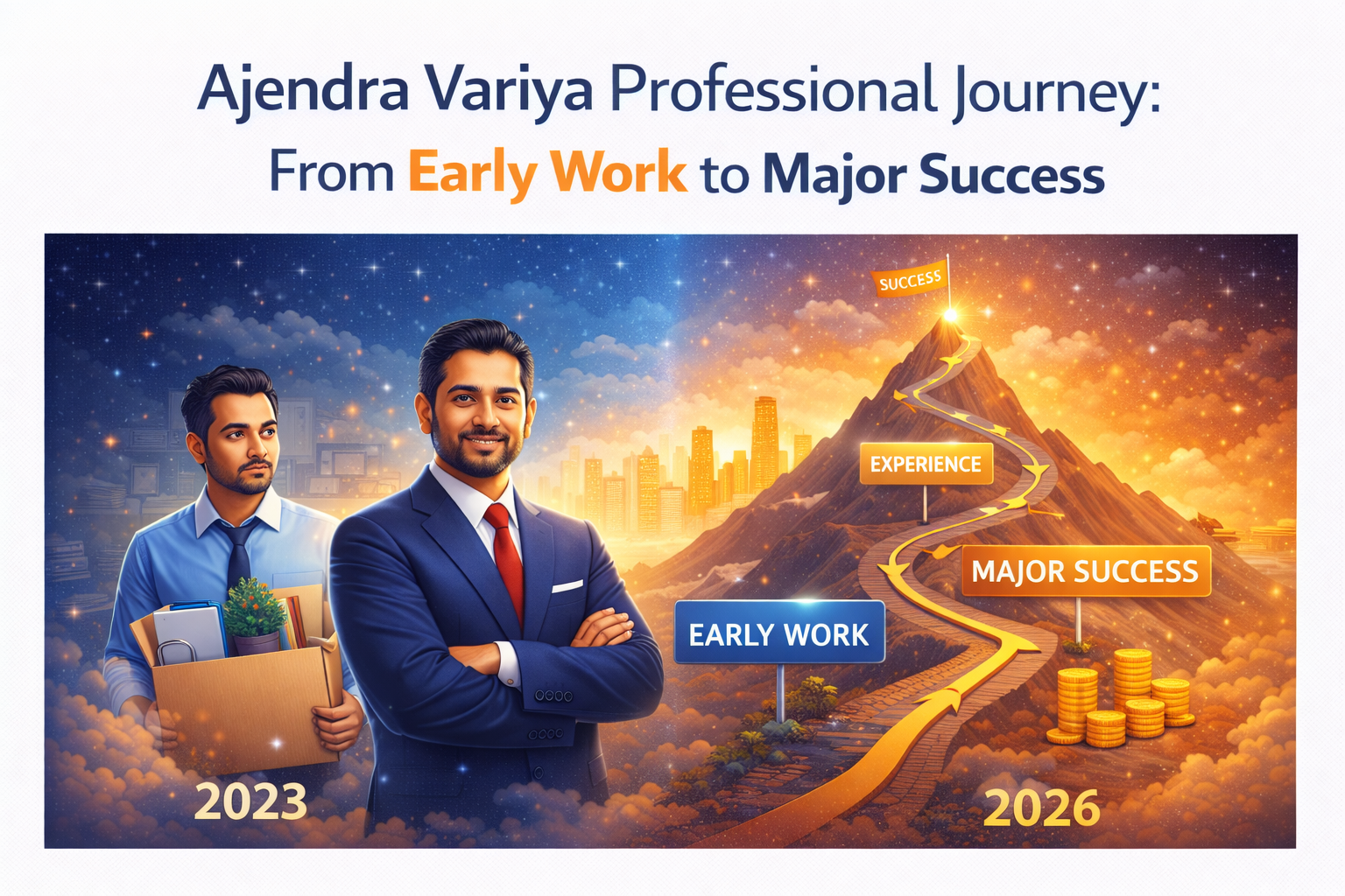 Ajendra Variya’s Professional Journey: From Early Work to Major Success