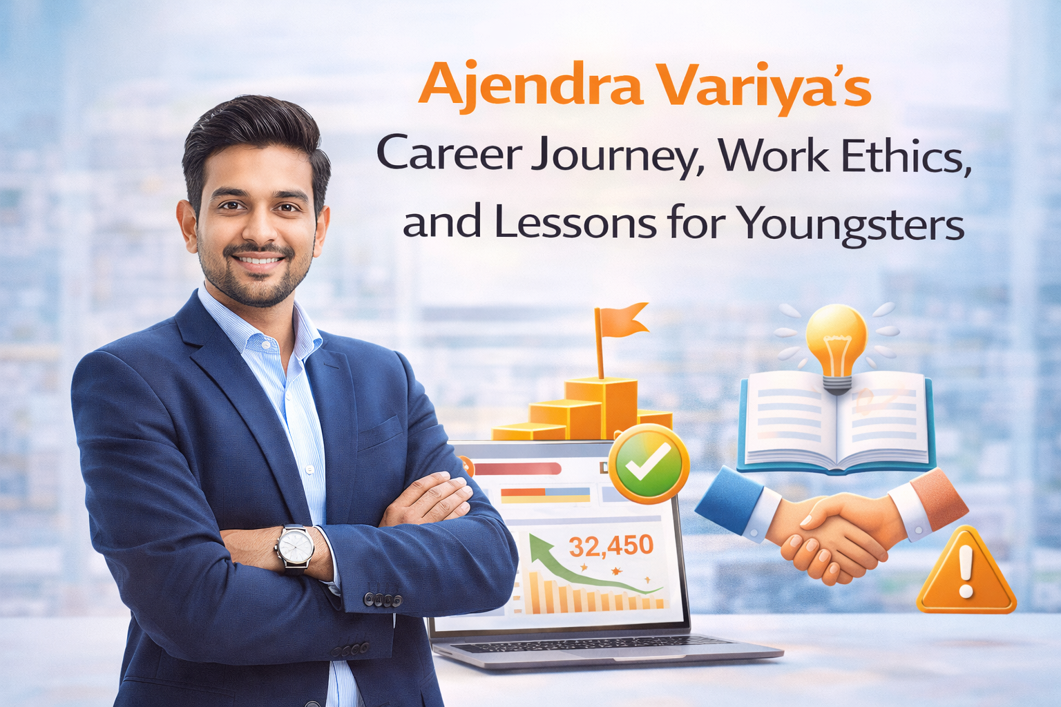 Ajendra Variya’s Career Journey, Work Ethics, and Lessons for Youngsters