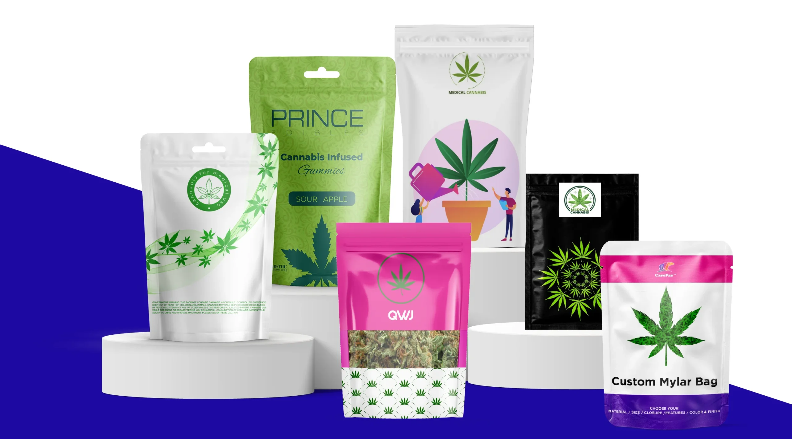 Custom Gusset Mylar Bags: Premium Flexible Packaging by Bexo Packaging