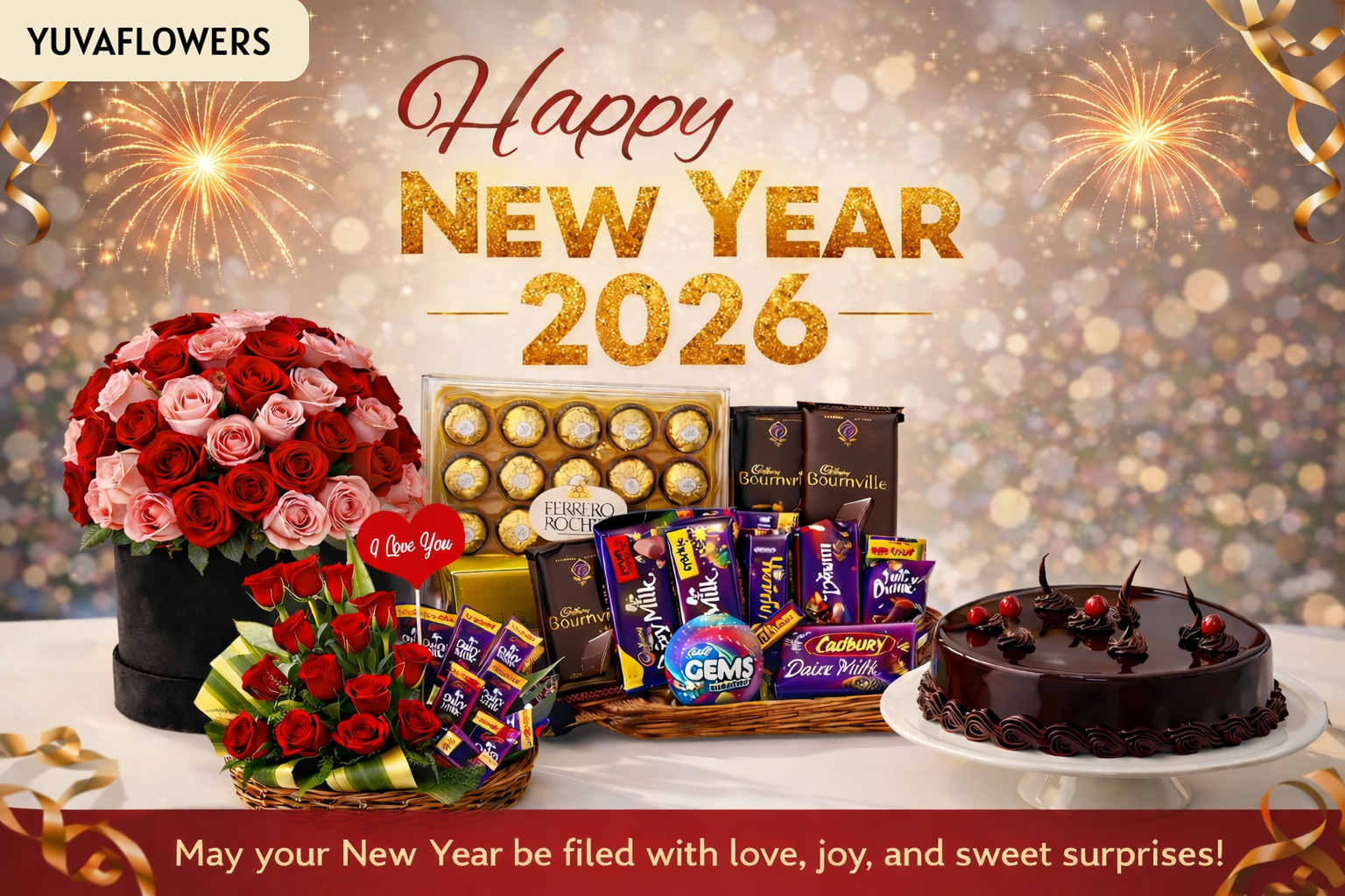 Same-Day New Year Gifts in Ghaziabad for Family, Friends, and Colleagues