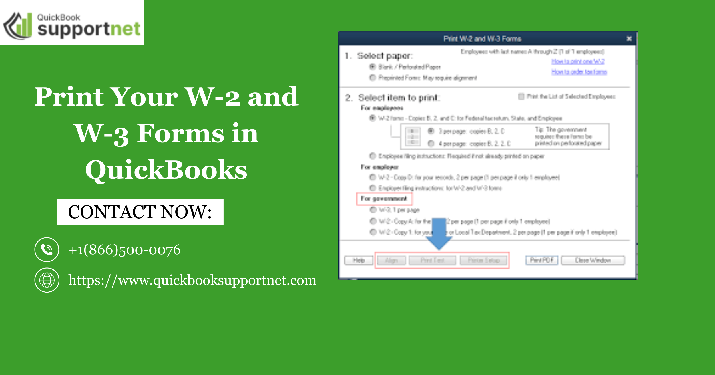 How QuickBooks Users Can Print W-2 and W-3 Forms