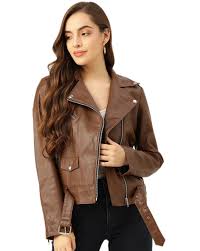 Women Brown Leather Jackets: A Signature of Effortless Sophistication