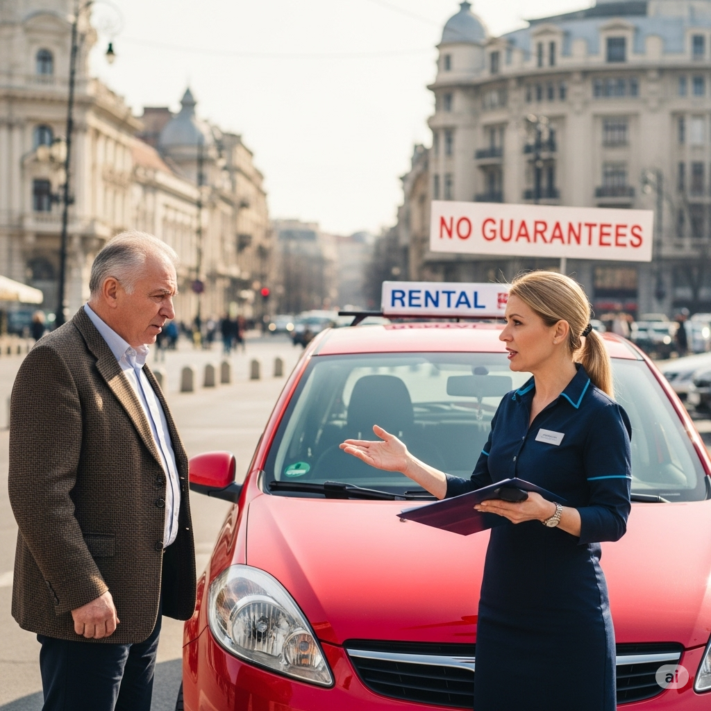 Car rental service in Otopeni airport