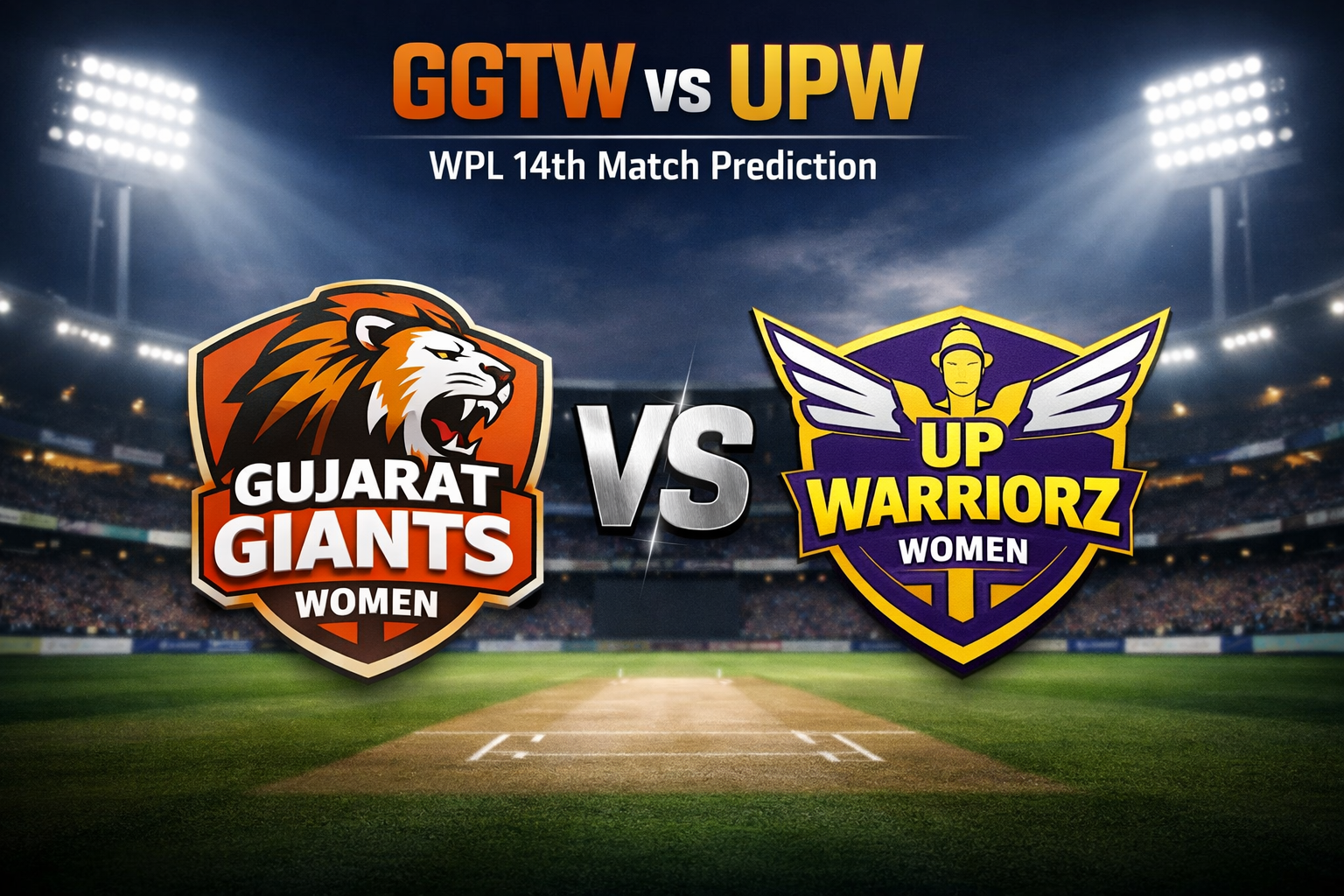GGTW vs UPW 14th Match Prediction: Second Innings Team Grabs the Win