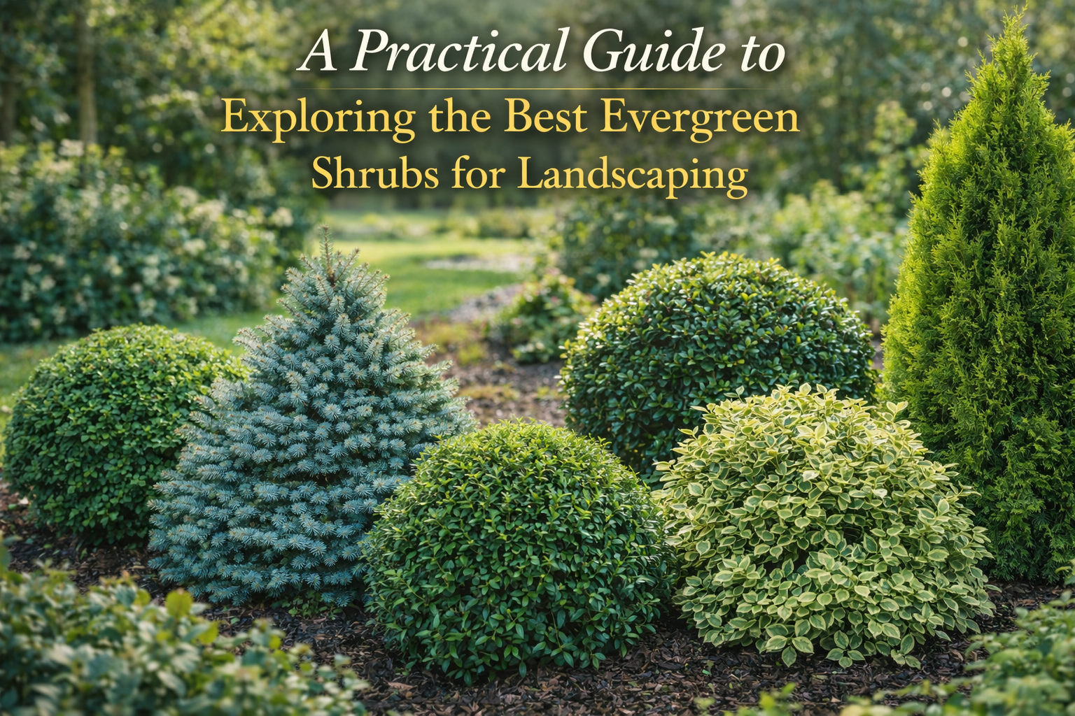 A Practical Guide to Exploring the Best Evergreen Shrubs for Landscaping 