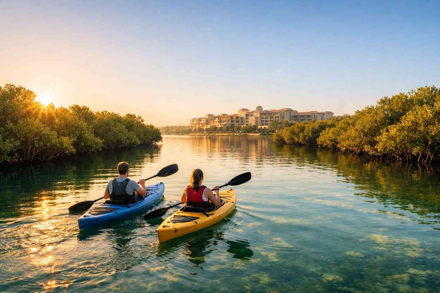 Abu Dhabi Mangrove Kayaking Tours – Explore Nature’s Hidden Side of the Capital