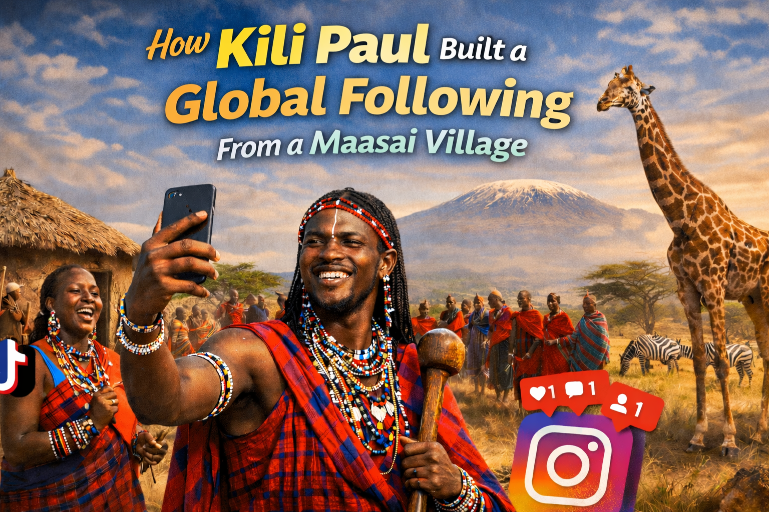 How Kili Paul Built a Global Following From a Maasai Village