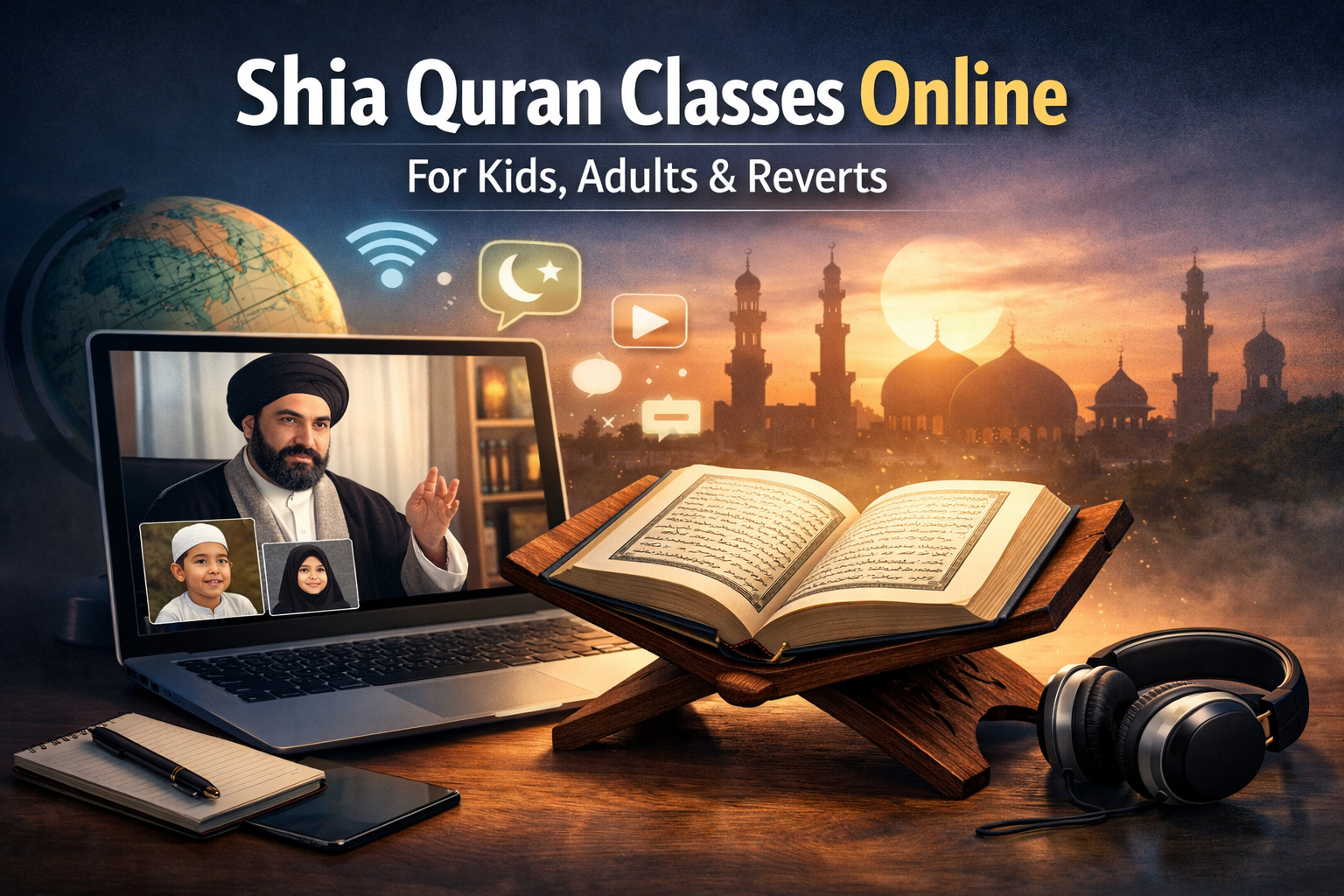Affordable Shia Quran Classes Online for Kids, Adults, and Reverts