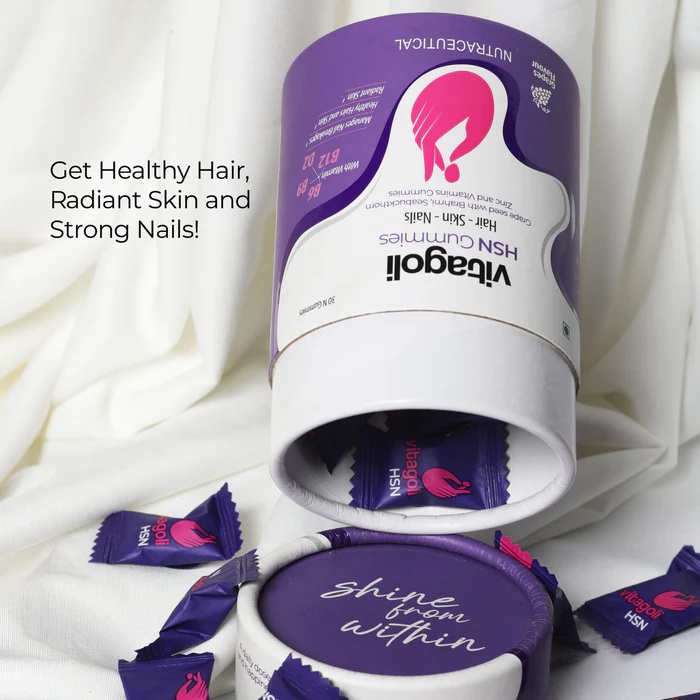 Biotin Gummies for Hair, Skin and Nails