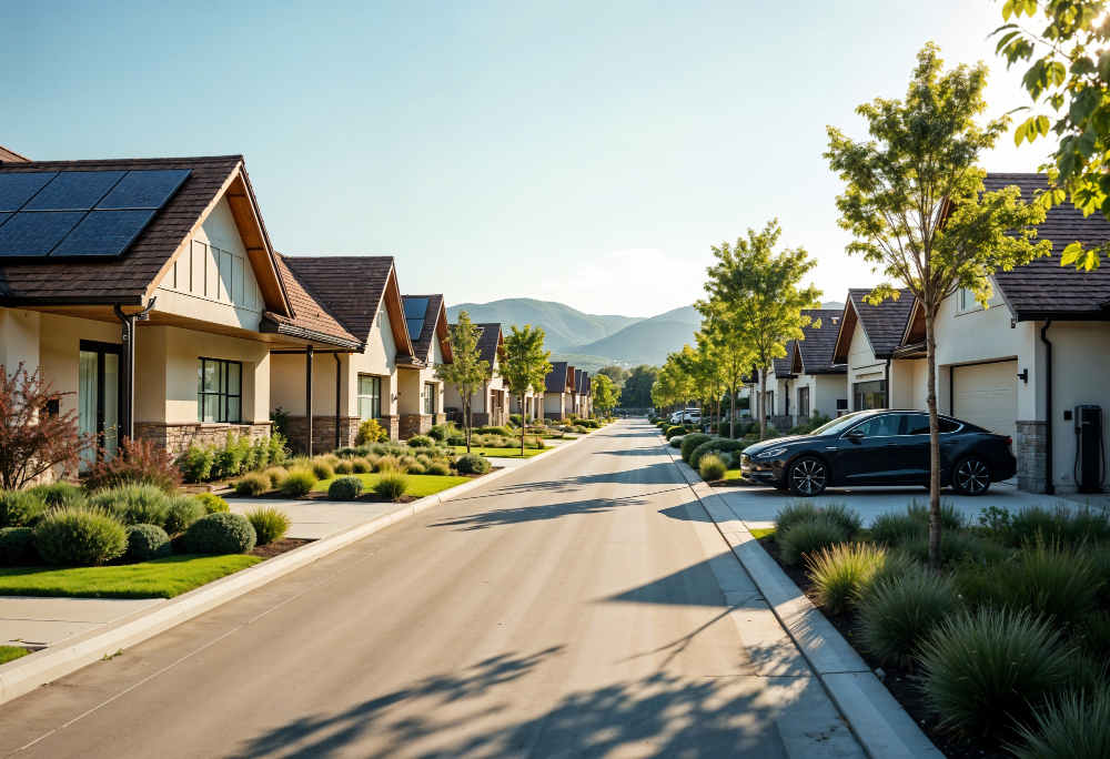 Houses in a Subdivision
