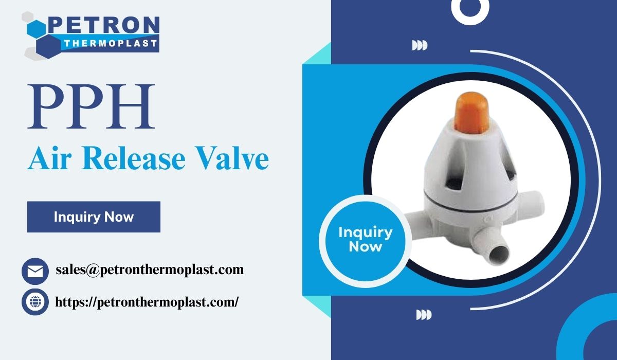 Industrial PPH Air Release Valves for Reliable Air Venting