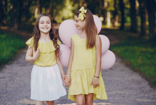 Beautiful Girls Frocks with Unique Prints and Patterns