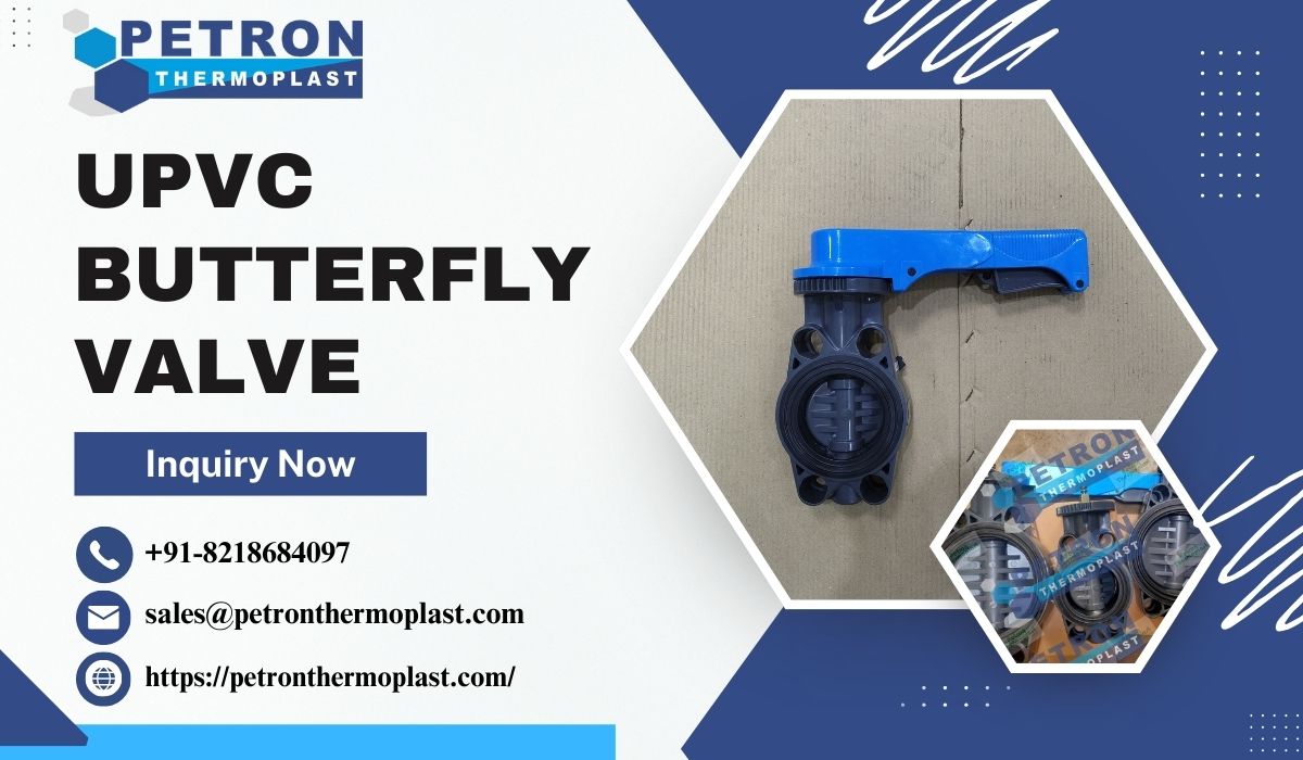 Cost Effective UPVC Butterfly Valve for Industrial Systems