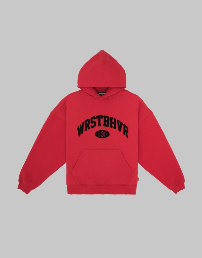 WRSTBHVR Hoodie: Streetwear Identity and the JESSE V2 HOODIE SCARLET SAGE