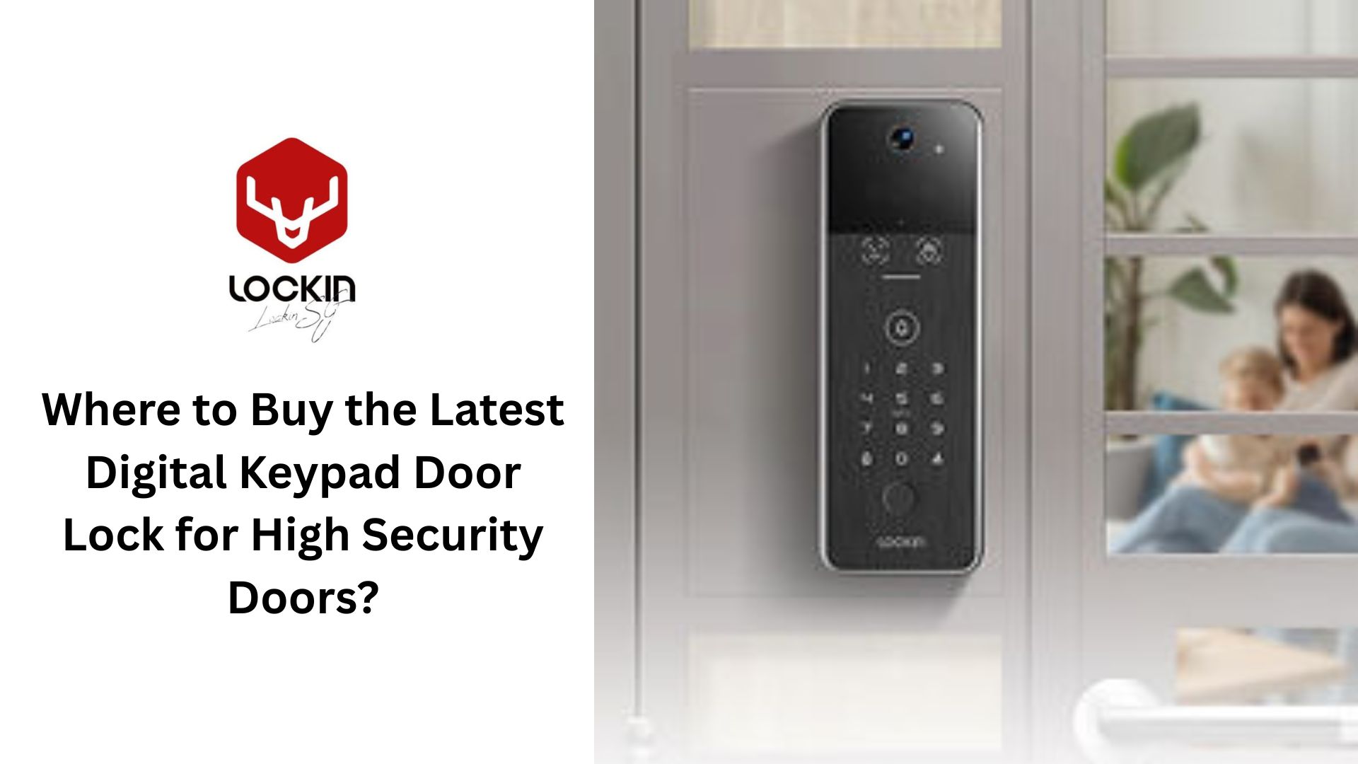 digital keypad door lock installation