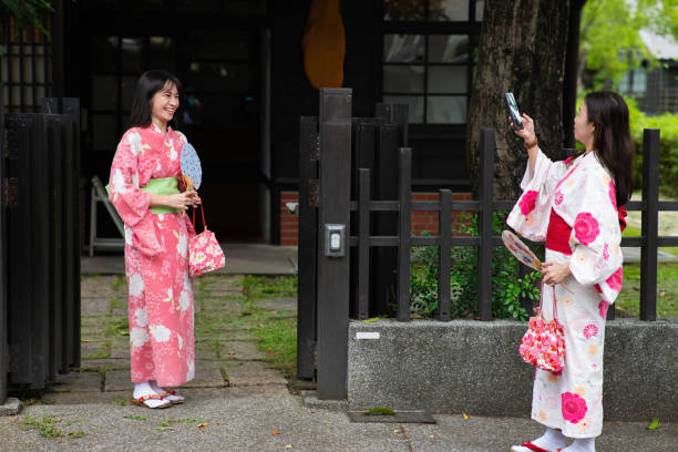 Ladies Silk Kimono