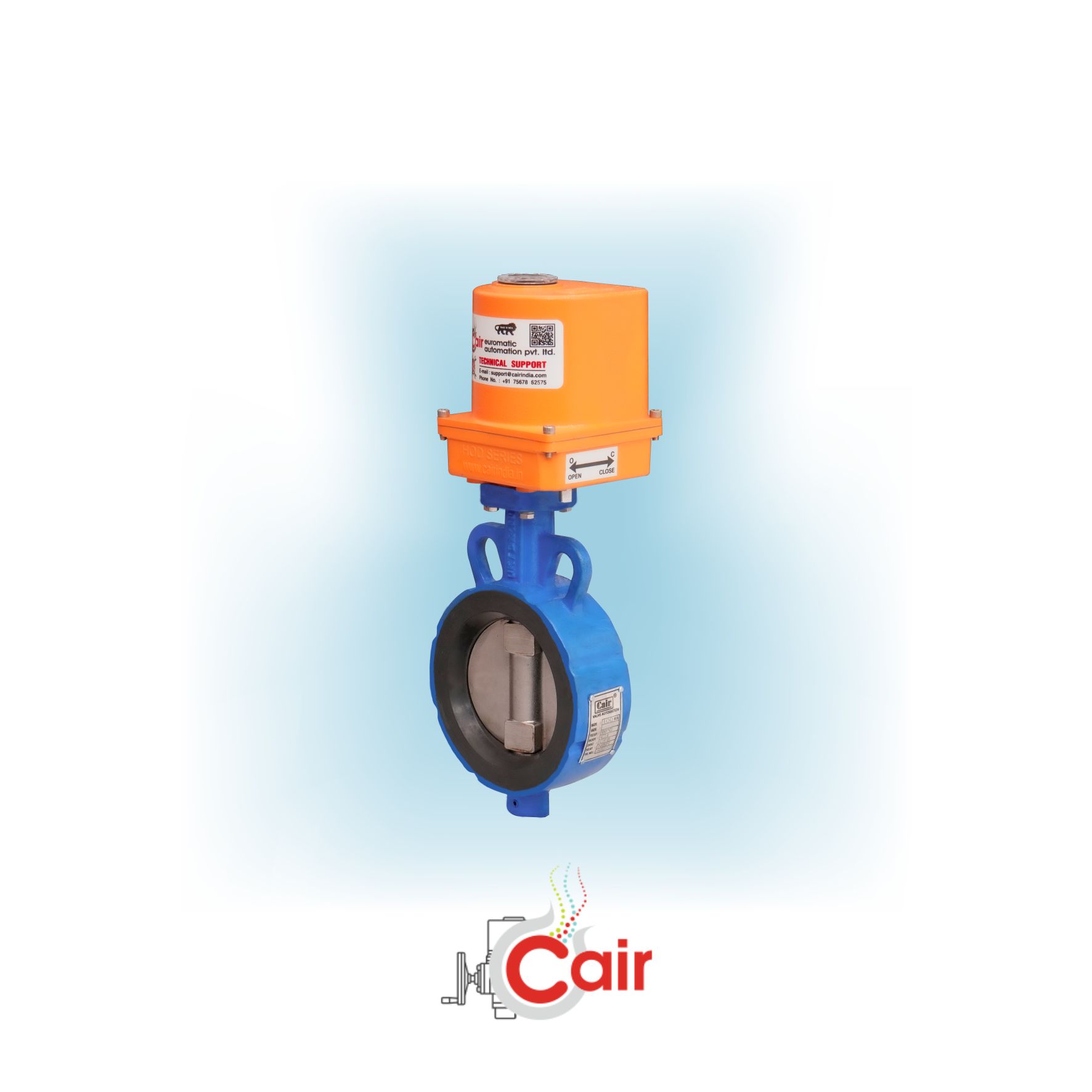 motorized-wafer-type-butterfly-valve