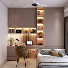 Bedroom Desk Ideas for Space Saving Work and a Calm Modern Room