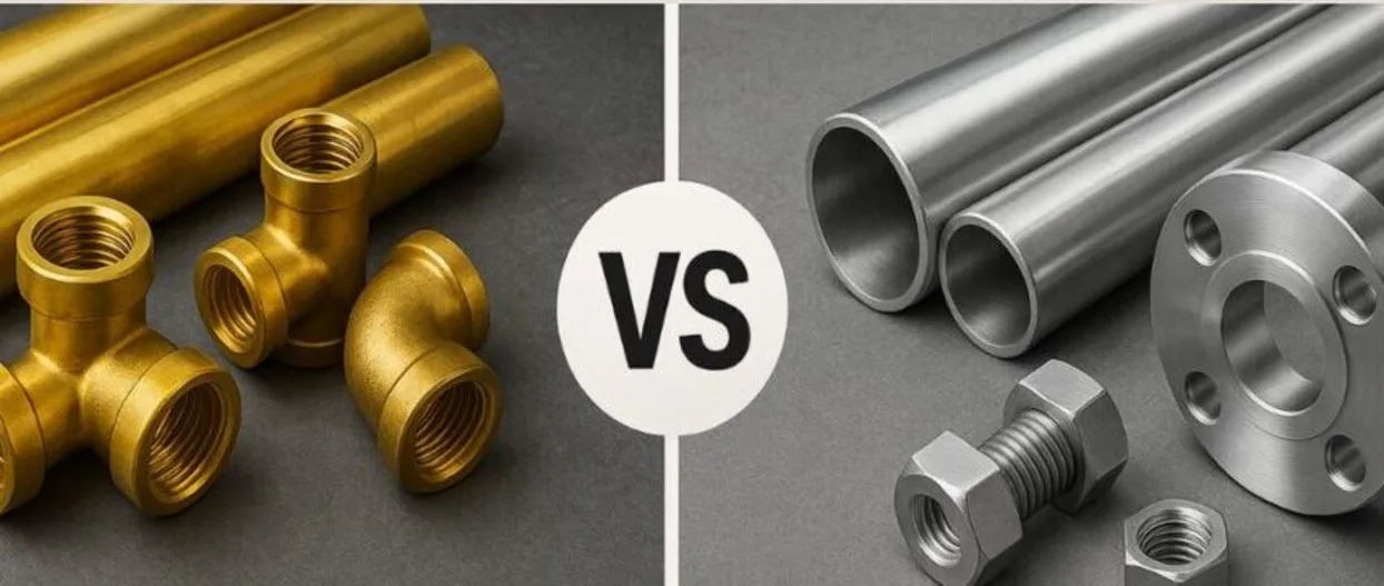 Comparing Brass and Stainless Steel: Essential Differences Explained