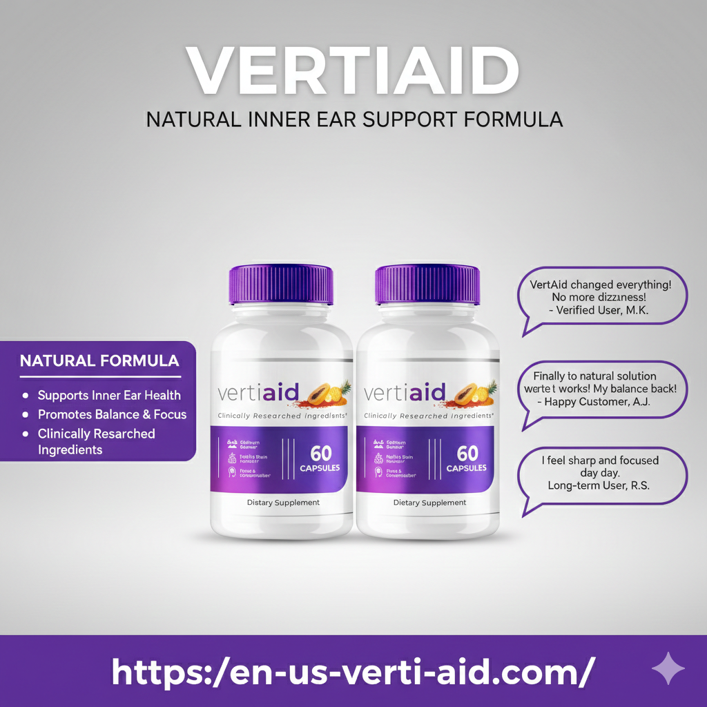 Vertiaid Health Supplement: Natural Support for Balance and Stability