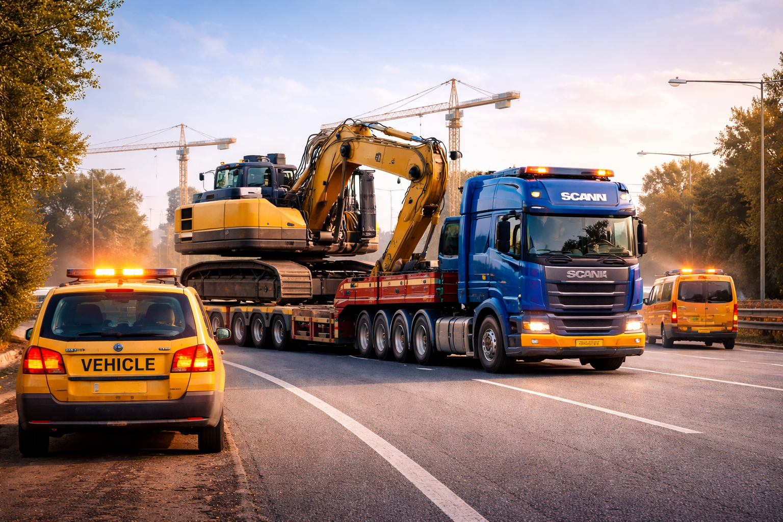 How Heavy Haulage Works in the UK