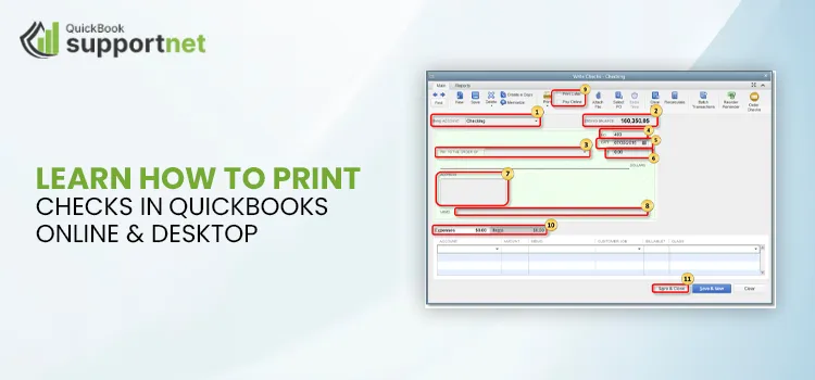 How to Print Checks in QuickBooks? Everything you Need to Know