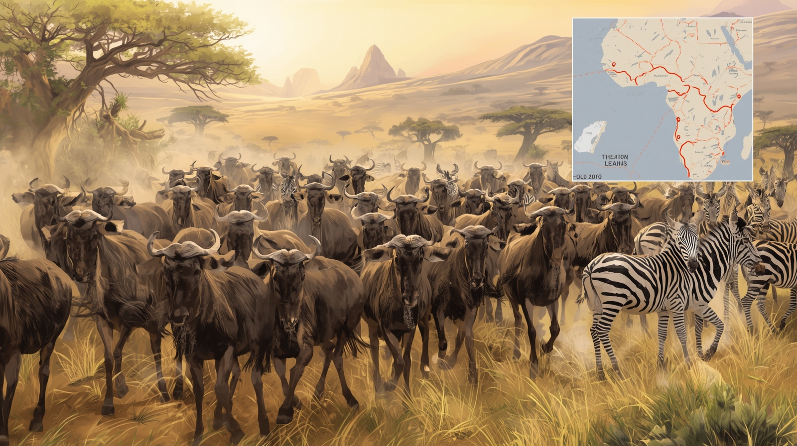 Expert Analysis Explains Changing Migration Routes in the Serengeti