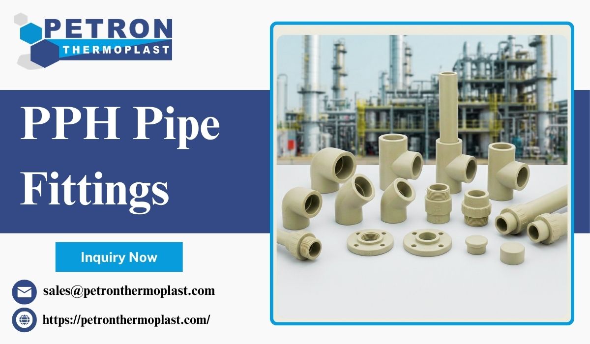 Complete Range of PPH Pipe Fittings by Petron Thermoplast