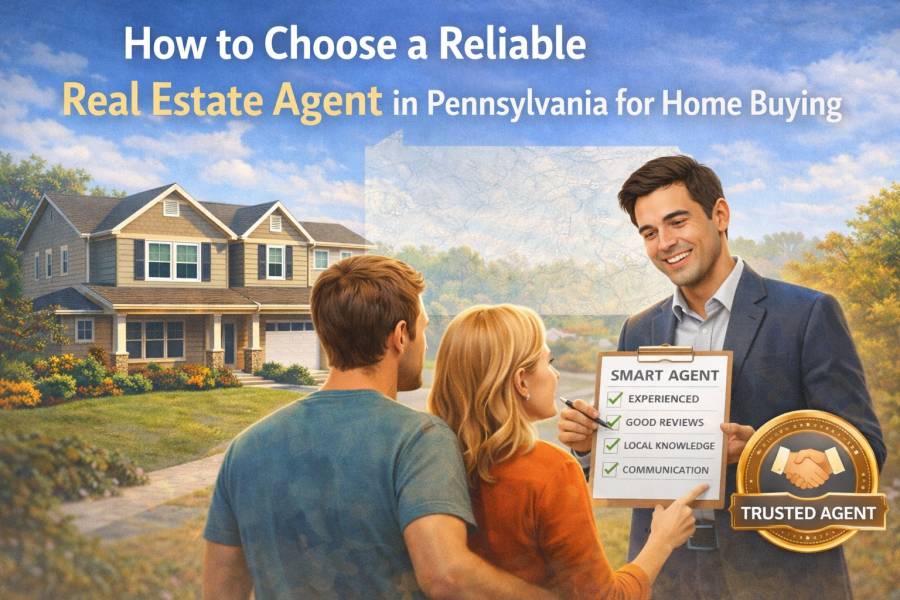 How to Choose a Reliable Real Estate Agent in Pennsylvania for Home Buying