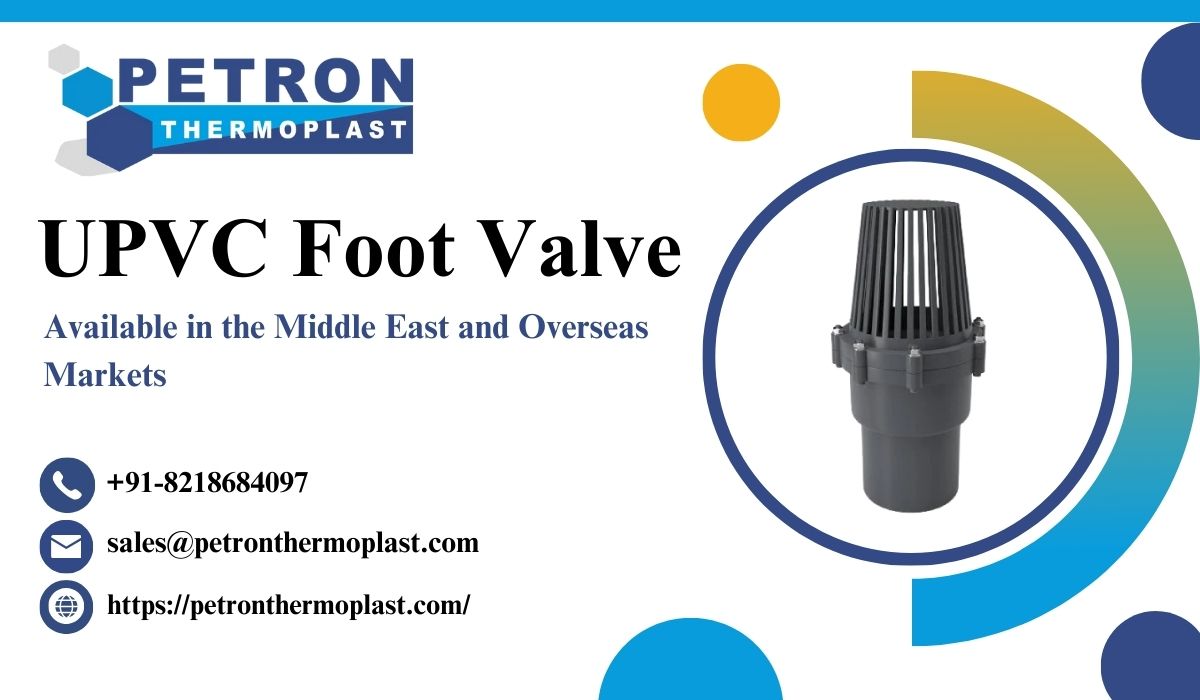Premium UPVC Foot Valves for Industrial Applications