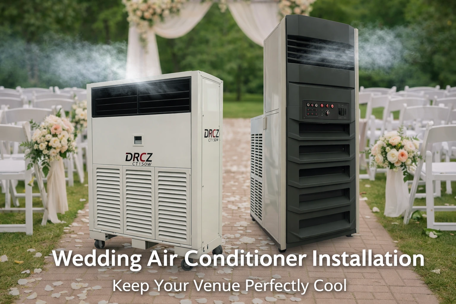 Keep Your Big Day Perfectly Cool: Choosing the Right Wedding Air Conditioner