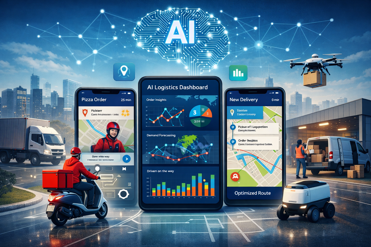 AI-Powered White Label Delivery App: The Future of Smart Logistics Platforms