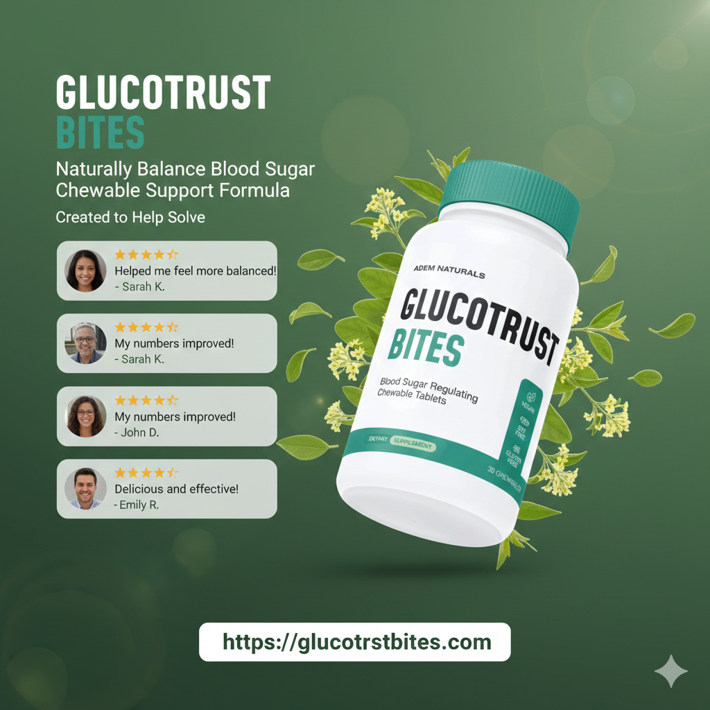GlucoTrust Bites Review: Ingredients, Benefits & Blood Sugar Support Formula