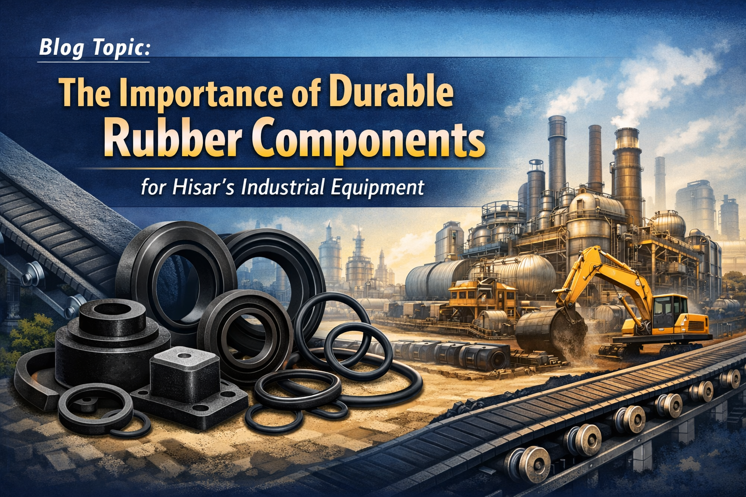 The Importance of Durable Rubber Components for Hisar’s Industrial Equipment