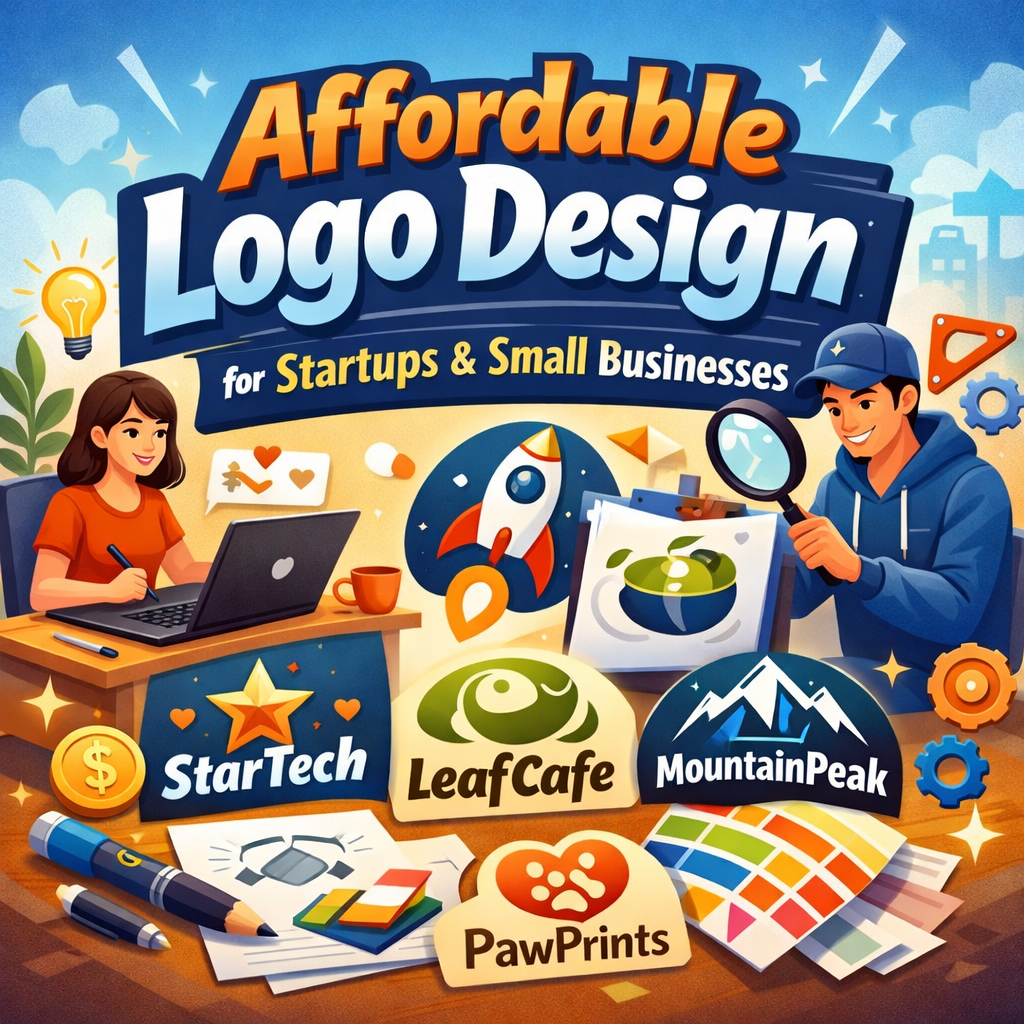 Affordable Logo Design for Startups and Small Businesses