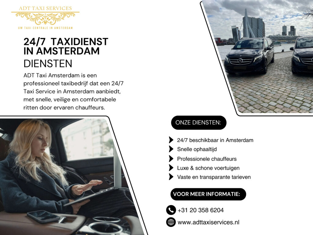 Taxi naar Amsterdam Luchthaven