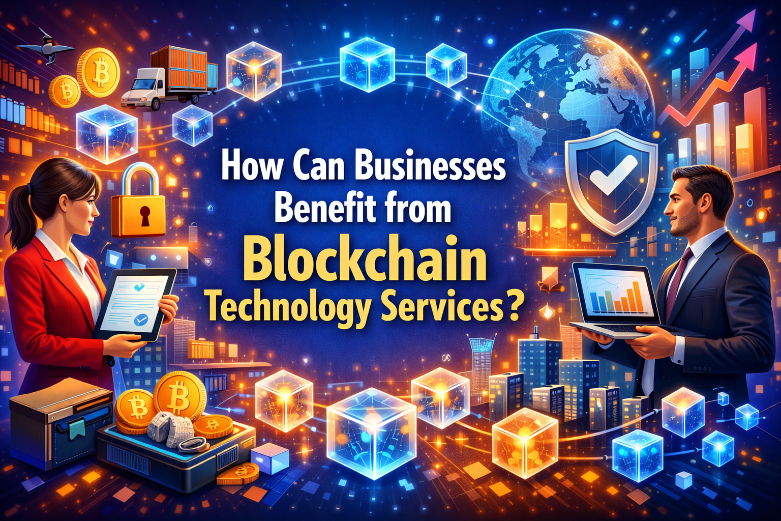 How Can Businesses Benefit from Blockchain Technology Services?