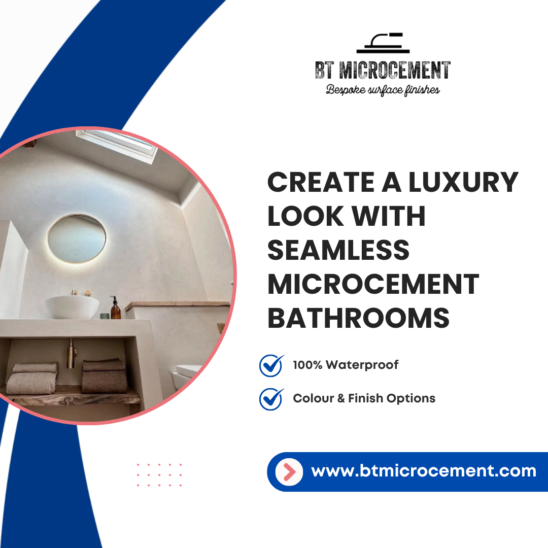 Create a Luxury Look with Seamless Microcement Bathrooms