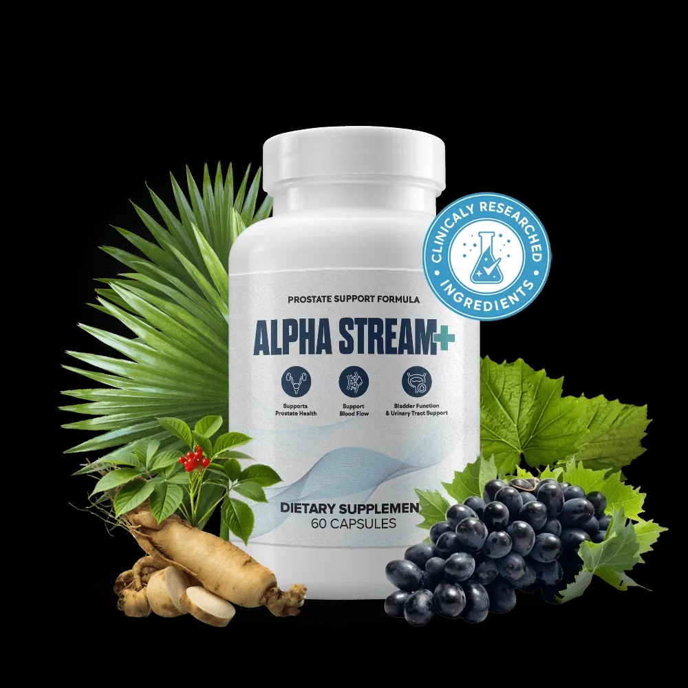 Alpha Stream Plus: Natural Prostate Support for Men’s Health and Vitality