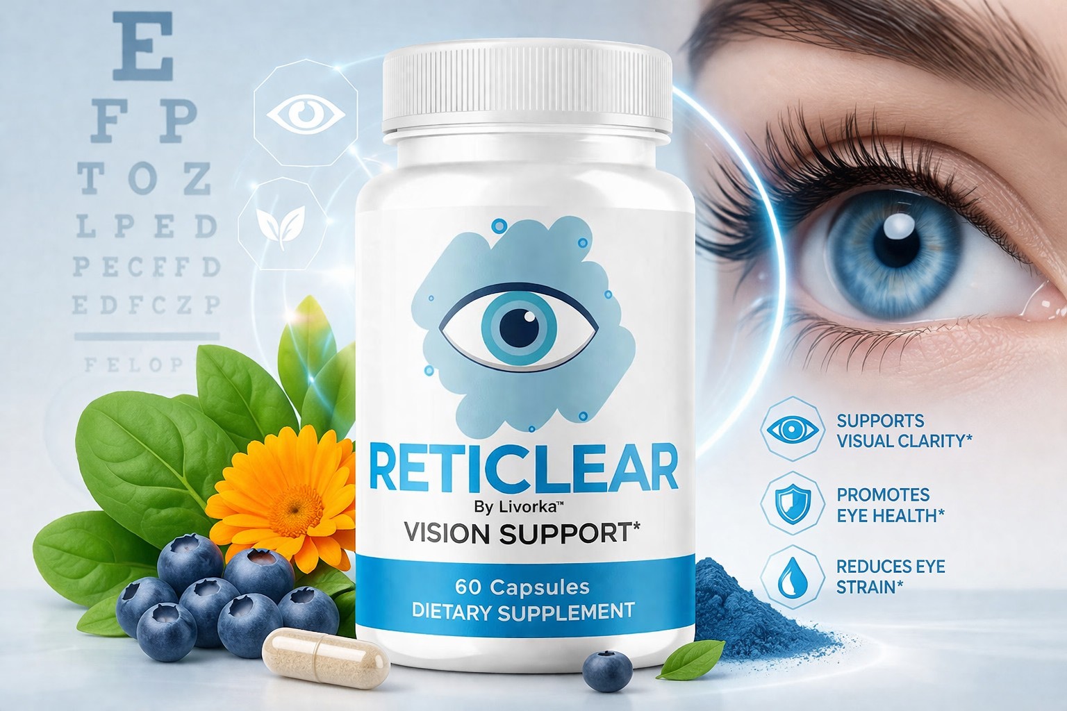Reticlear Reviews: Sharper Vision & Eye Care