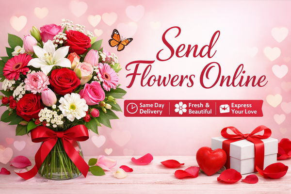 How to Send Flower Gifts Online in Just a Few Clicks for Couple Love and Special Day Emotions