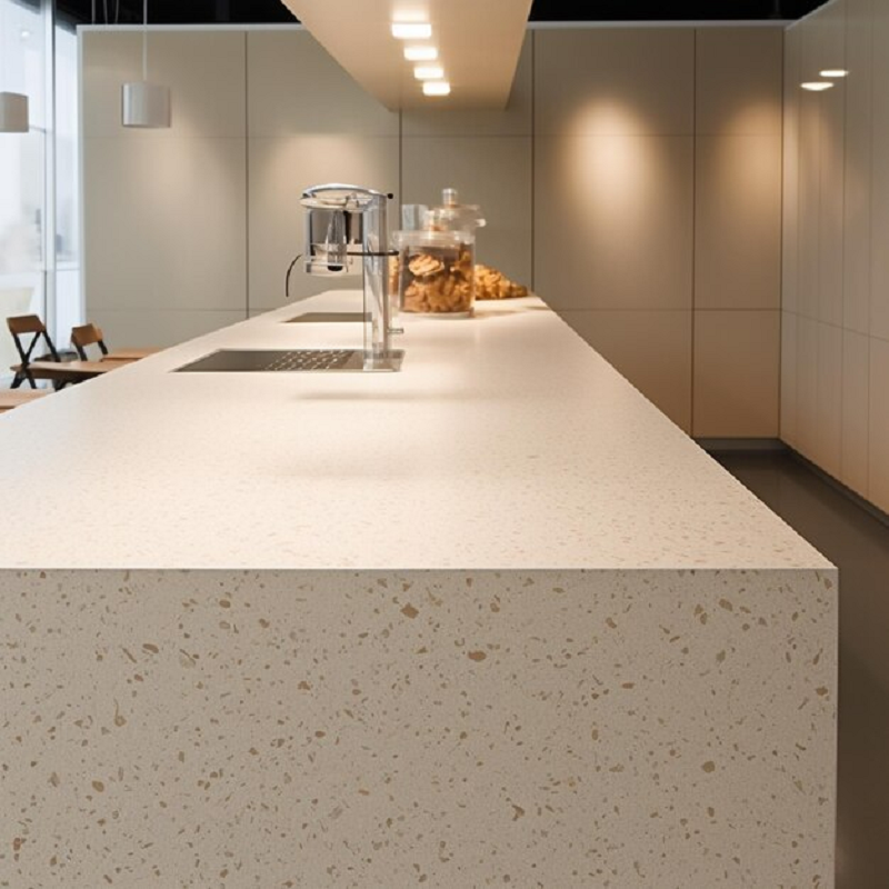 White Granite Worktops vs White Quartz Worktops