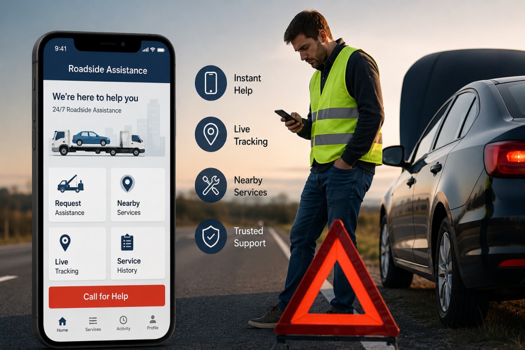 How Drivers Use Mobile Tools During Vehicle Breakdowns Daily