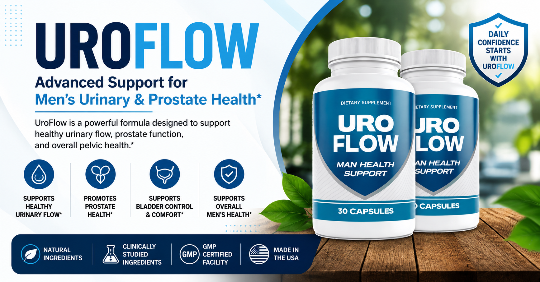 UroFlow™ Official – Advanced Urinary & Bladder Support Supplement