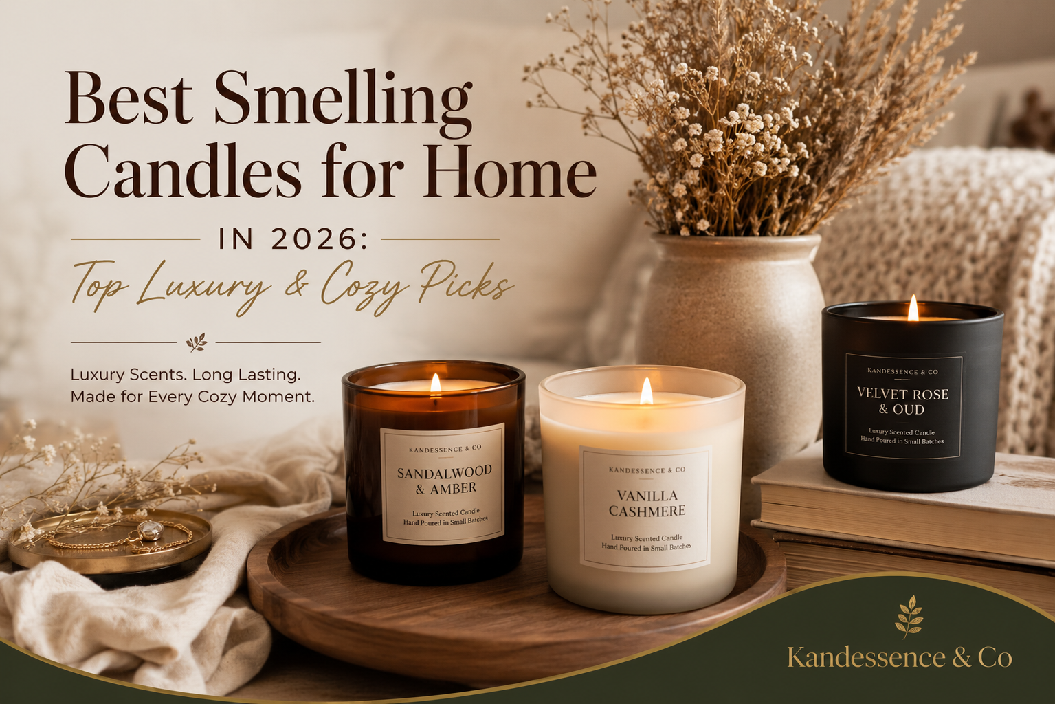 Long-Lasting Candles With Strong Fragrance Throw